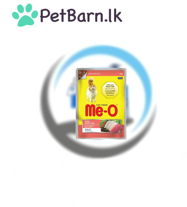 Me-o Cat Food Adult Tuna & White Fish 80g