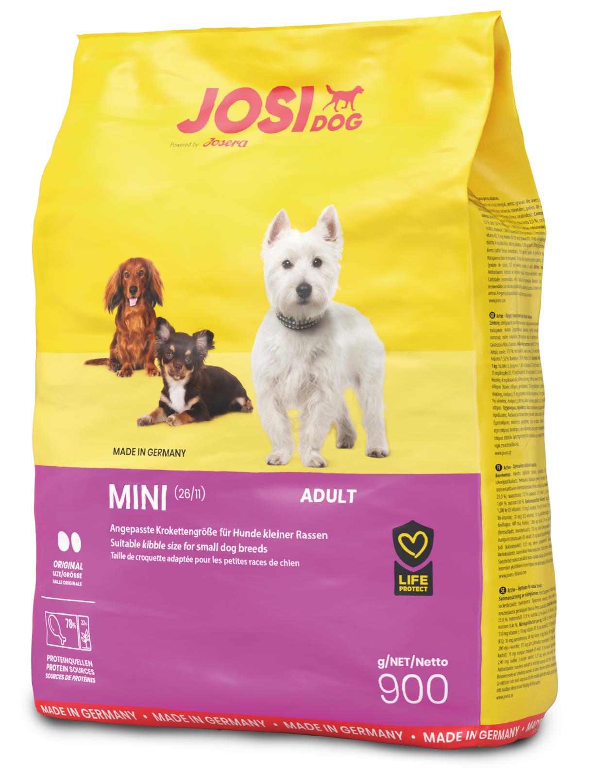 Josi Dog Mini Adult Dog Food 900g Buy Online in Sri Lanka Pet